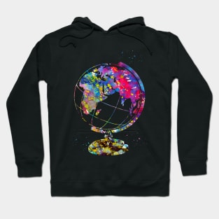 Vintage Globe Earth Hoodie